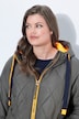 Long-Steppjacke, Kapuze mit Teddy