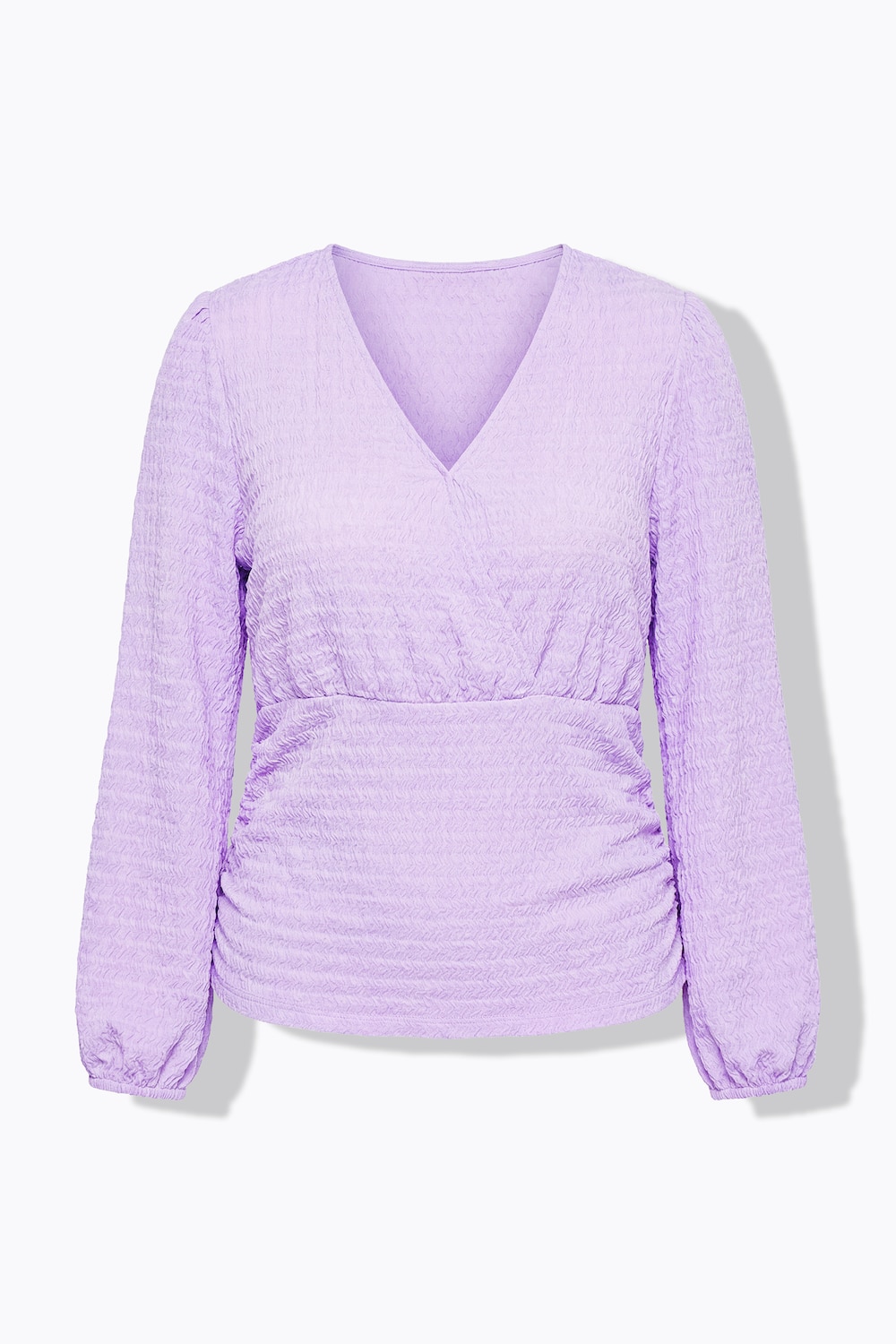 Stora storlekar T-shirt, Dam, lila, storlek: 46, Polyester, Mia Moda