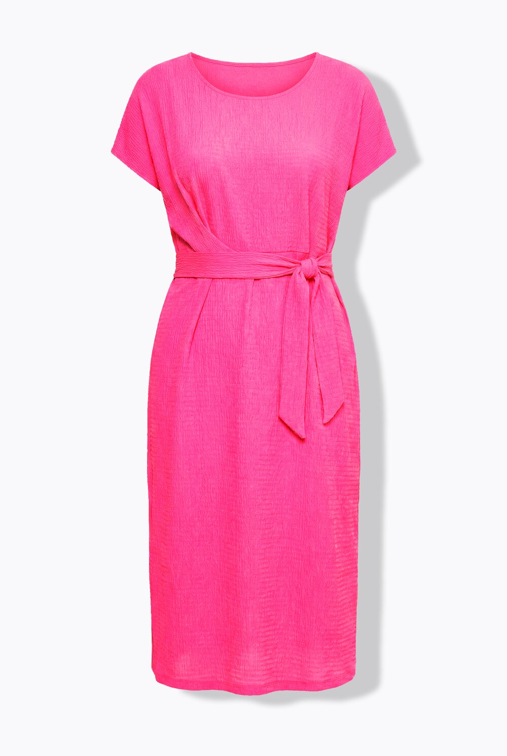 Stora storlekar Jerseyklänning, Dam, rosa, storlek: 60, Polyester, Mia Moda