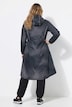 Parka de pluie imperméable, capuche et fermeture à glissière à double sens