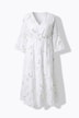 Maxikleid, A-Linie, Boho-Style, 3/4-Ärmel