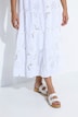 Maxikleid, A-Linie, Boho-Style, 3/4-Ärmel