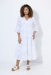 Maxikleid, A-Linie, Boho-Style, 3/4-Ärmel