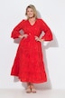 Maxikleid, A-Linie, Boho-Style, 3/4-Ärmel
