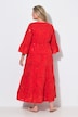 Maxikleid, A-Linie, Boho-Style, 3/4-Ärmel