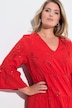 Maxikleid, A-Linie, Boho-Style, 3/4-Ärmel