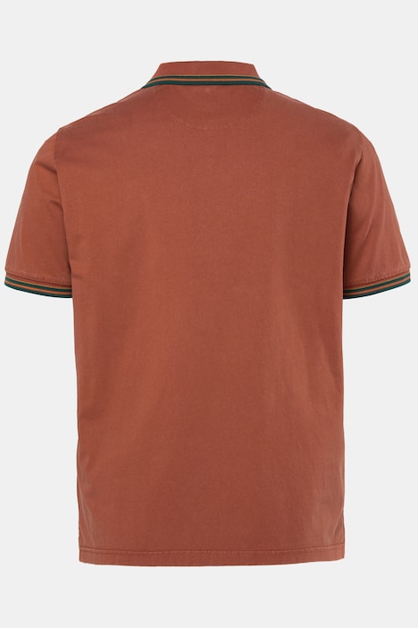 Poloshirt, Halbarm, Vintage Look, bis 8 XL