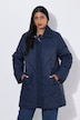 Steppjacke, A-Linie, Hemdkragen, 2-Wege-Zipper