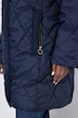 Steppjacke, A-Linie, Hemdkragen, 2-Wege-Zipper