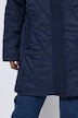 Steppjacke, A-Linie, Hemdkragen, 2-Wege-Zipper
