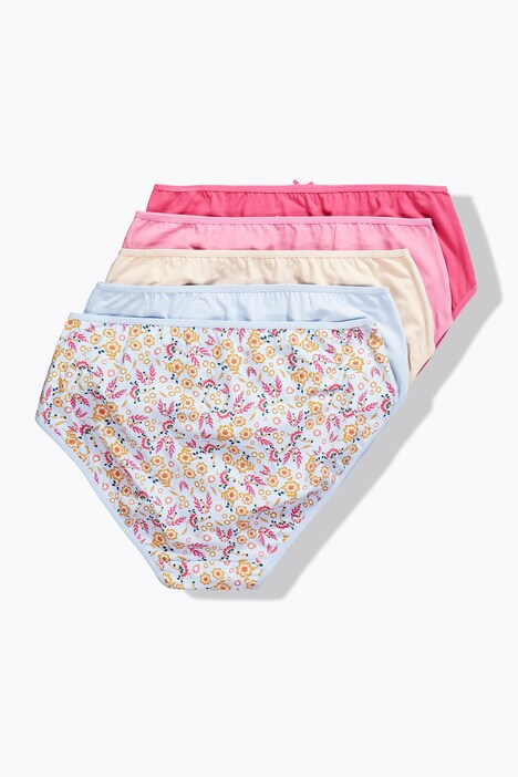 Midi-slips, set van 5