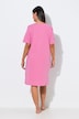Bigshirts, set van 2, bloemen/olifanten, V-hals, korte mouwen
