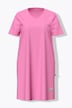 Bigshirts, set van 2, bloemen/olifanten, V-hals, korte mouwen