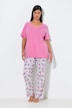 Pyjama, Elefanten, V-Ausschnitt, Halbarm, Taschen