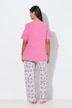 Pyjama, Elefanten, V-Ausschnitt, Halbarm, Taschen