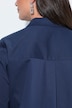 Bluse, Ziersteine, Pailletten, Hemdkragen, Langarm