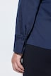 Bluse, Ziersteine, Pailletten, Hemdkragen, Langarm