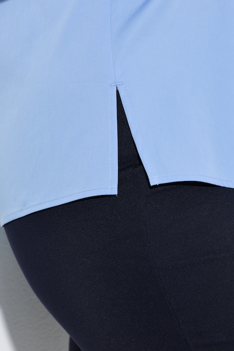 Bluse, Ziersteine, Pailletten, Hemdkragen, Langarm