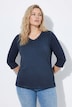 Shirt, Classic, V-Ausschnitt, 3/4-Arm