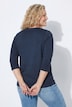 Shirt, Classic, V-Ausschnitt, 3/4-Arm