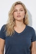 Shirt, Classic, V-Ausschnitt, 3/4-Arm