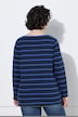 Shirt, Ringel, Classic, U-Boot-Ausschnitt, Langarm