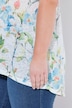 T-Shirt, Comfort Fit, Blumenmuster
