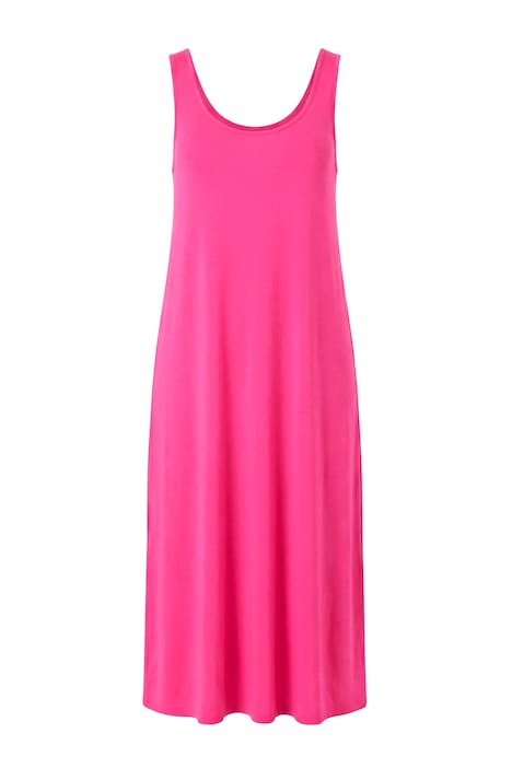 Šaty, áčkový střih, pletená ramínka