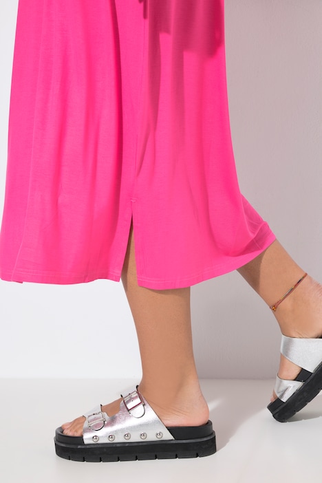 Kleid, A-Linie, geflochtene Träger