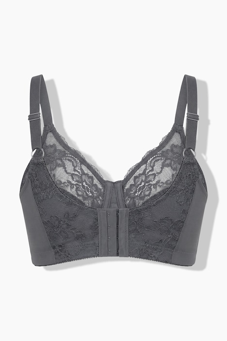 Entlastungs-BH, Stickspitze, ohne Bügel, Cup B - H
