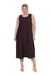 Šaty, lněná směs, áčkový střih