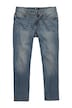 Džíny, Bauchfit, sepraný denim, volný střih, 5 kapes, do vel. 72