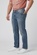 Jeans Bauchfit, Dirty Denim, Loose Fit, 5-Pocket, bis 72