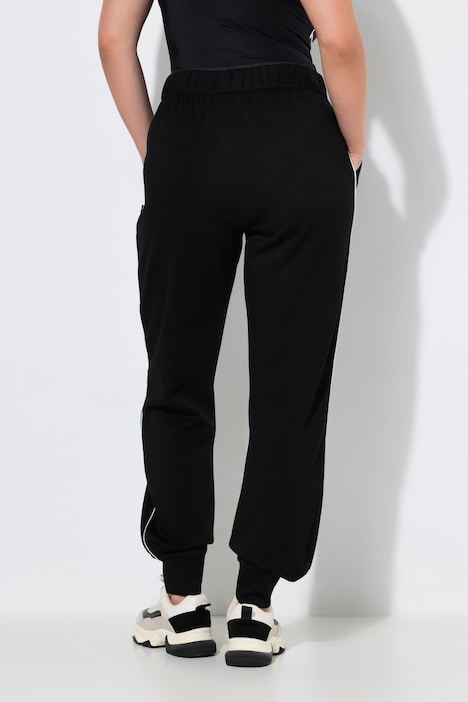 Jogginghose, Zierfalte, Elastikbund, Taschen