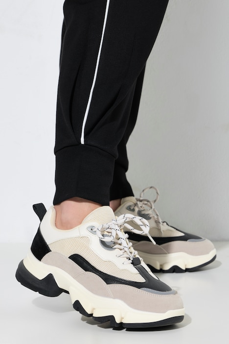 Jogginghose, Zierfalte, Elastikbund, Taschen