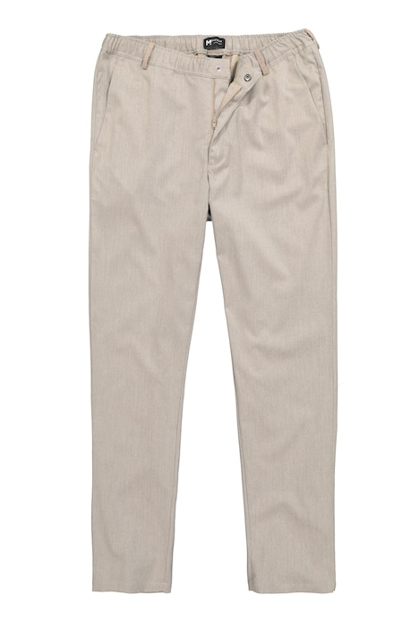 Natahovací kalhoty, střih na bříško, rovný střih, pružný pas, do vel. 8XL