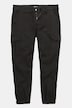 Twill-Cargohose, Bauchfit, Straight Fit, Klappentaschen, bis 72