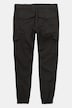 Twill-Cargohose, Bauchfit, Straight Fit, Klappentaschen, bis 72