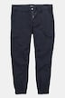 Twill-Cargohose, Bauchfit, Straight Fit, Klappentaschen, bis 72