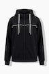 Sweatjacke, Piping, Kapuze, Langarm, Daumenloch