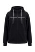 Sweatjacke, Piping, Kapuze, Langarm, Daumenloch