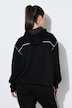 Sweatjacke, Piping, Kapuze, Langarm, Daumenloch
