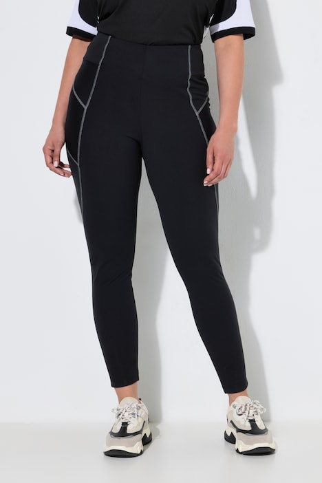 Sport-Leggings, Reflektor-Bänder, Mesh-Taschen, recycelt