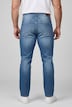 Jean 5 poches ventre confort. Coupe Regular Fit, jean destroy, jusqu'à la taille 72