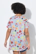 T-shirt, A-lijn, vruchtmotief, korte mouw
