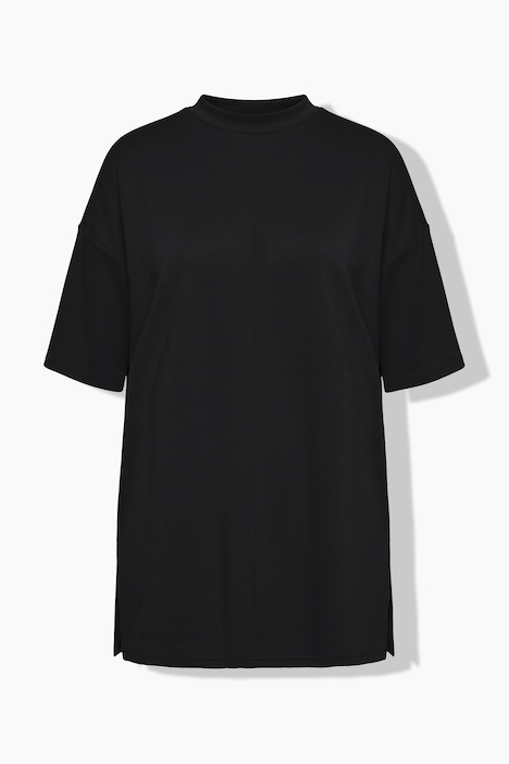 T-shirt i oversized modell och scuba-jersey