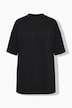 T-shirt i oversized modell och scuba-jersey