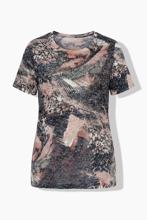 T-shirt motif désert, manches courtes et coupe Comfort Fit