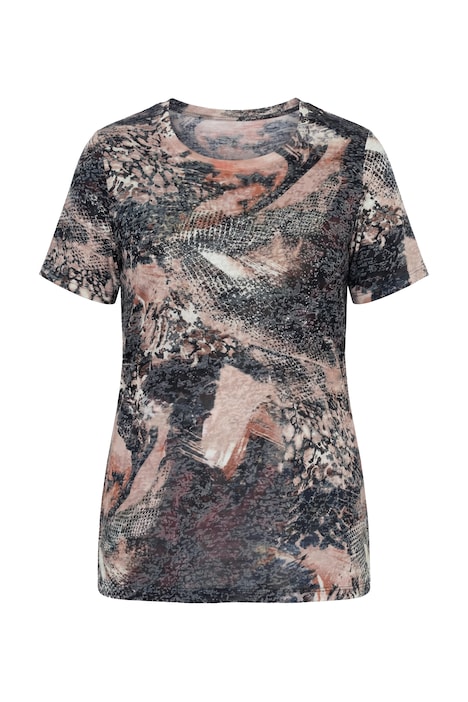 Tričko, komfortní střih, pouštní motiv, krátké rukávy