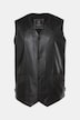 Leder-Weste, Leder, Lammnappa, 2 Taschen, bis 7 XL